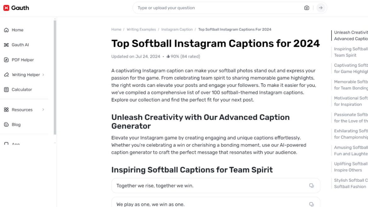 Perfect-Your-Softball-Captions-with-Gauth-The-Ultimate-Guide-for-Instagram